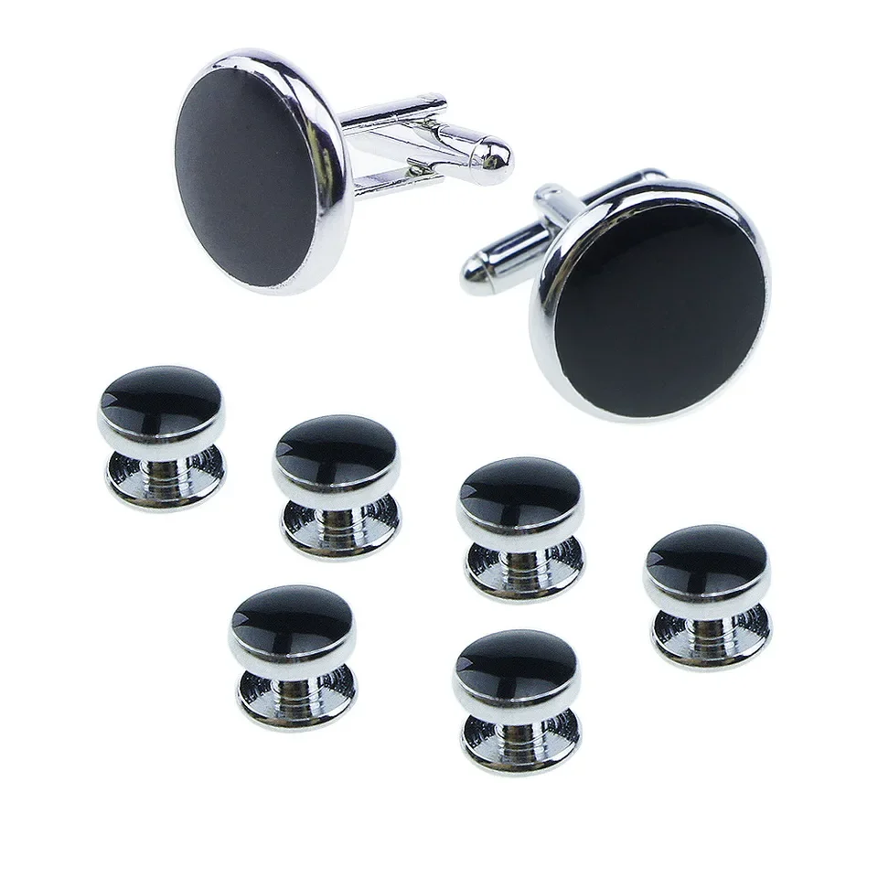 8PCS Elegant Copper Shell Cuff - مراجعة Men'S Accessories With Suits وسعره