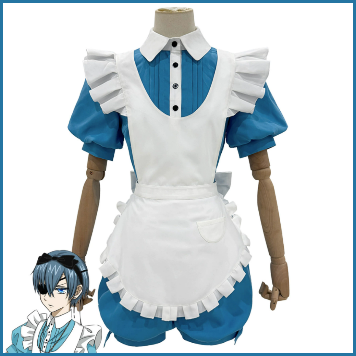 Anime Ciel Phantomhive Smile C - مراجعة Men'S Accessories With Suits وسعره