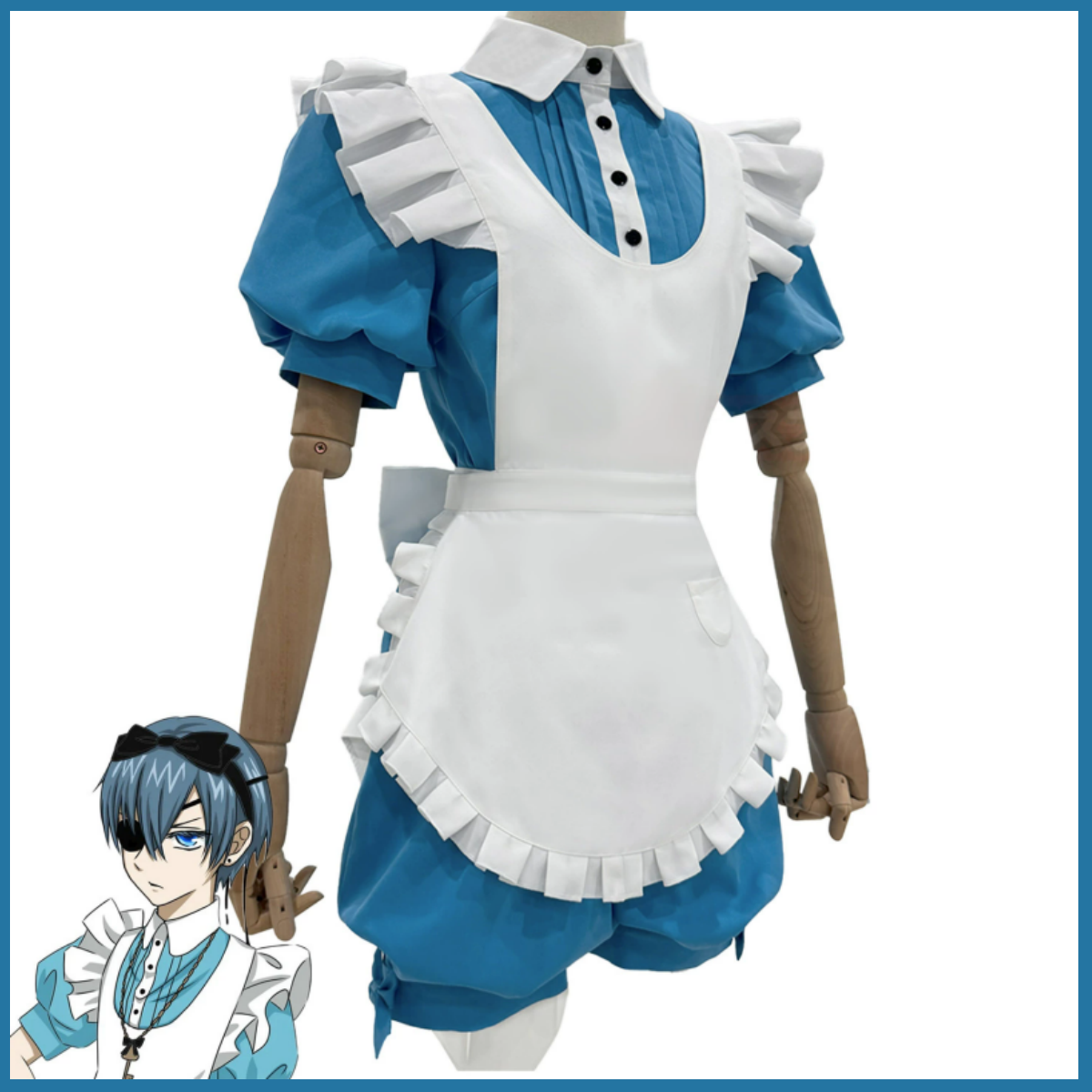 Anime Ciel Phantomhive Smile C - مراجعة Men'S Accessories With Suits وسعره