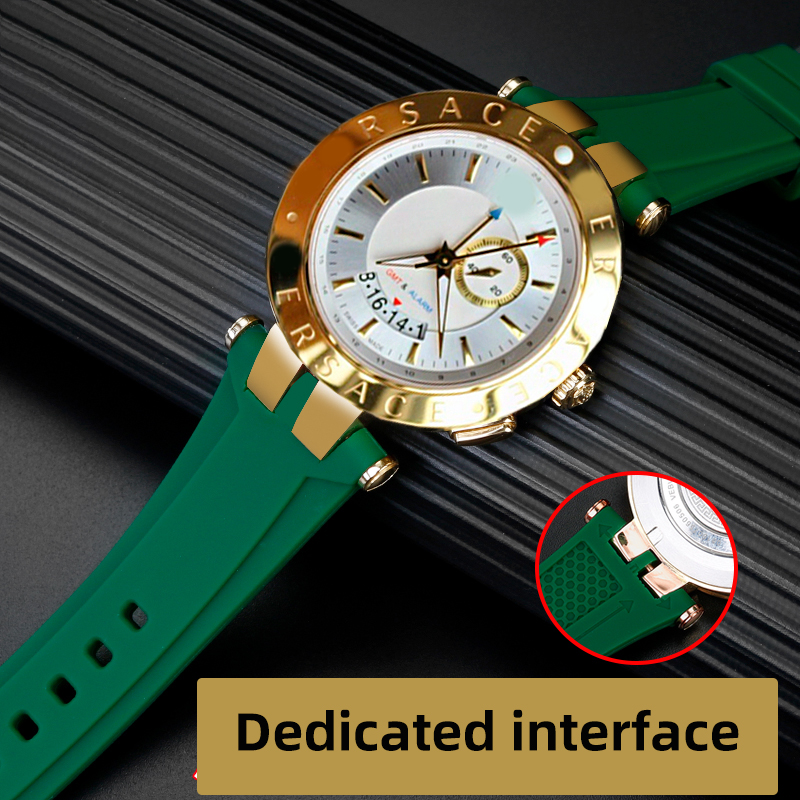 Special Concave Watch Strap Fo - مراجعة Men'S Versace Accessories وسعره