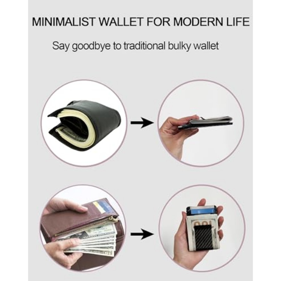 Money Clip for Men Wallet Slim - مراجعة Money Clip Slim وسعره