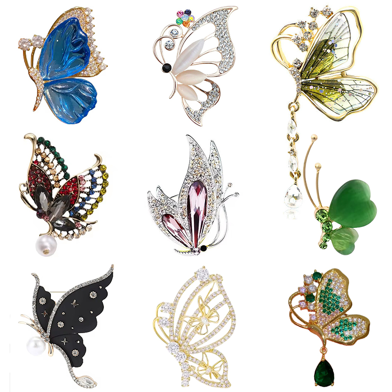 Delicate Butterfly Brooch for  - مراجعة Men'S Accessories Trends 2025 وسعره