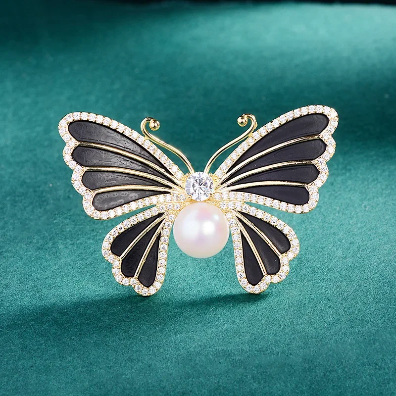 1Pc Chic Pearl Butterfly Brooc - مراجعة Men'S Accessories Trends 2025 وسعره